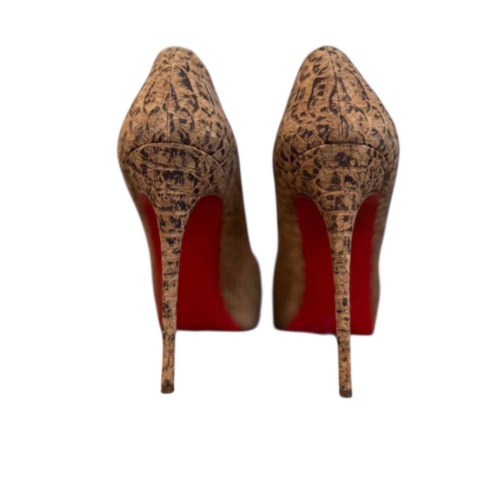 Elegant Tan High Heels